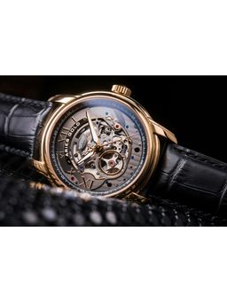 Aries Gold - El Toro 21 Jewels Automatic Black Round Dial Men'sWatch - G 9005A G-BK